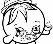 Coloriage Shopkins Papa Tomate