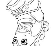 Coloriage Shopkins Rollerblades saison 5
