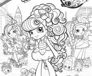 Coloriage Shopkins shoppies