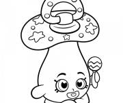 Coloriage Shopkins Sucette b&eacute;b&eacute;