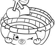 Coloriage Shopkins Tarte Shy saison 5