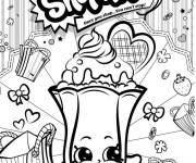Coloriage Suzie Sundae de Shopkins