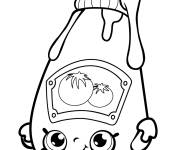 Coloriage Tommy Ketchup de Shopkins saison 1