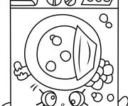 Coloriage Washa Shopkin