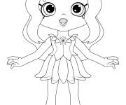 Coloriage Daisy Petals Shoppies Dolls