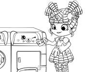 Coloriage et dessins gratuit Milly Mops Shoppie Doll à imprimer