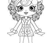 Coloriage Shoppies Dolls Bubbleisha