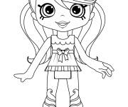 Coloriage Shoppies Dolls Jessicake