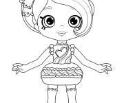 Coloriage Shoppies Dolls Macy Macaron