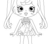 Coloriage Shoppies Dolls Pia Puzzle