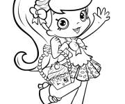 Coloriage et dessins gratuit Shoppies Dolls pour enfants à imprimer