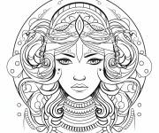 Coloriage Astrologie du Verseau &agrave; dessiner