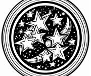 Coloriage Constellation du zodiaque en image