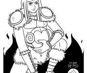 Coloriage Gar&ccedil;on style signe B&eacute;lier