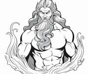 Coloriage Signe astrologique en style anim&eacute;