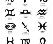 Coloriage Signes astrologiques vectorielles pl