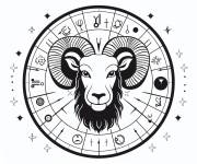 Coloriage Signes du zodiaque &agrave; gogo