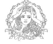 Coloriage Taureau signe t&ecirc;tu