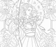 Coloriage Verseau pour les jolis filles