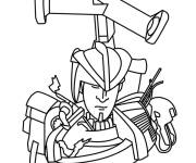 Coloriage Astro Toilet en vecteur