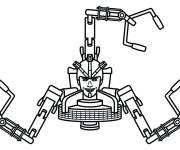 Coloriage Astro Toilet facile