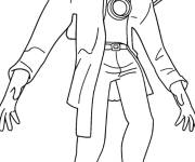 Coloriage Boss Skibidi
