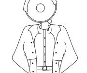 Coloriage et dessins gratuit Camera woman facile à imprimer