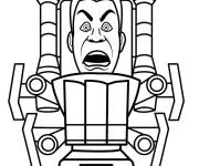 Coloriage La surprise sur le visage de G-Man