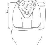 Coloriage Skibidi Toilet de fun