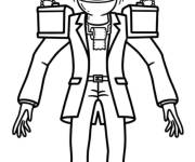 Coloriage Skibidi Toilet humoristique