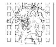 Coloriage Speakerman en mode h&eacute;ro&iuml;que