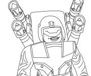 Coloriage Swat Police Mutant