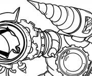 Coloriage Titan Drill Man 2.0