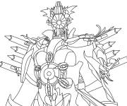Coloriage Titan Pencilwoman Multiverse