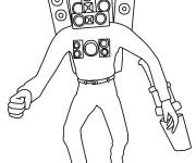 Coloriage et dessins gratuit Titan Speakerman 2.0 à imprimer