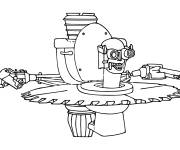 Coloriage Toilettes Skibidi 3.0