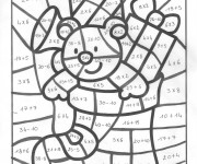 Coloriage et dessins gratuit Addition multiplication à imprimer