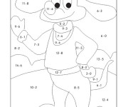 Coloriage Soustraction Dessin Anim&eacute;