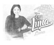 Coloriage L'héroïne de Soy Luna