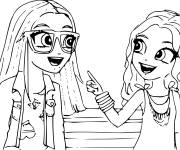 Coloriage Les amis de Soy Luna pour filles