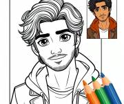 Coloriage Personnage de Soy Luna pour enfant