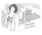 Coloriage Ramiro de Soy Luna