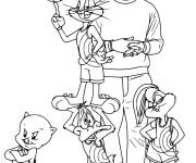 Coloriage Film Space Jam 2 &agrave; colorier
