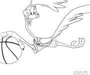 Coloriage Looney Tunes Road Runner Bip Bip Space Jam