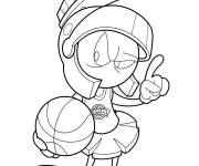 Coloriage Marvin le Martien de Space Jam 2