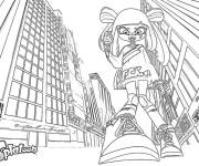 Coloriage Callie dans le monde de Splatoon