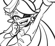 Coloriage Callie victorieuse