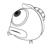 Coloriage et dessins gratuit L&rsquo;humano&iuml;de de Splatoon à imprimer