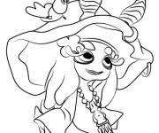 Coloriage La s&oelig;ur avec des v&ecirc;tements bizarres de Splatoon