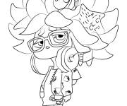 Coloriage Personnage de Splatoon